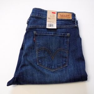 NWT Levis 505 Straight Leg Jeans Size 10L
